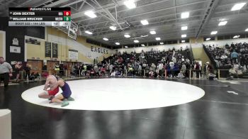 144 lbs Consi Of 8 #1 - John Dexter, Norwich Free Academy vs William Brucker, Westhill