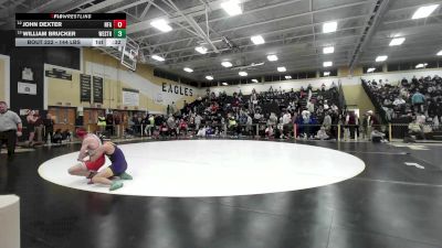 144 lbs Consi Of 8 #1 - John Dexter, Norwich Free Academy vs William Brucker, Westhill