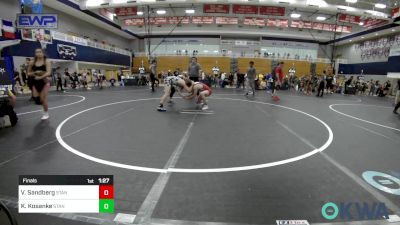 126 lbs Final - Vance Sandberg, Standfast OKC vs Konrad Kosanke, Standfast OKC