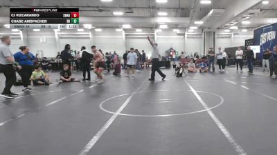 175 lbs Round 8 (10 Team) - Chase Amspacher, Rocket Rams vs CJ Vizcarando, Savage WA Black