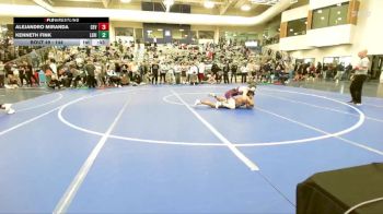144 lbs Champ. Round 1 - Kenneth Fink, Lehi vs Alejandro Miranda, Cedar Valley