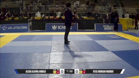 Kylie Morgan Wagner vs Alexia Alayna Arnold 2025 Pan Jiu Jitsu IBJJF Championship