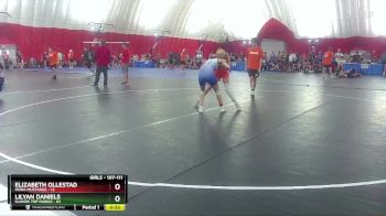 107-111 lbs Round 2 - Elizabeth Ollestad, Mora Mustangs vs Lilyan Daniels, Illinois Top Dawgs