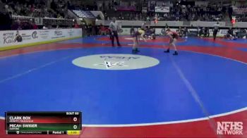 7A 106 lbs Quarterfinal - Micah Swiger, Daphne vs Clark Box, Hewitt-Trussville