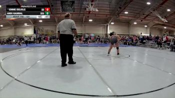 130 lbs Cons. Round 4 - Emme Delisle, Brighton (Girls) vs Andi Gambal, Delaware Hayes