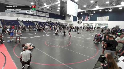 138 lbs Semifinal - Aaron Meza, Rough House Wrestling Club vs Raymond Rivera, Clovis High