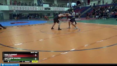 285 lbs Cons. Round 3 - Max Clement, Canyon Hills vs Matthew Kalfas, Del Norte