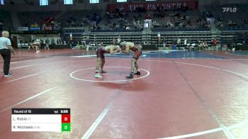 157 lbs Round Of 16 - Luke Robie, Virginia Tech vs Ryan Michaels, Edinboro