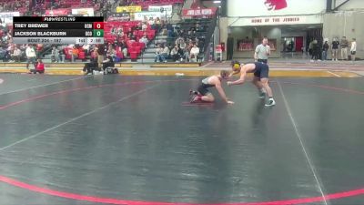 197 lbs Quarterfinal - Jackson Blackburn, Central Oklahoma vs Trey Brewer, University Of Central Missouri