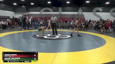 80 lbs Round 3 (8 Team) - James Danko, Short Time vs Boone Maughon, Minions Black (GA)