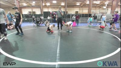 46 lbs Rr Rnd 5 - Easton Delgado, Prime Wrestling vs Jenson Inger, Powerhouse Blue