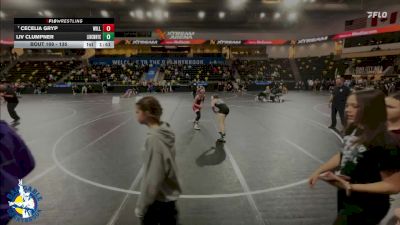 135 lbs Champ. Round 1 - Cecelia Gryp, Williamsburg vs Liv Clumpner, New Lenox (Lincoln-Way Central)
