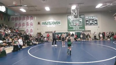 28 lbs Round 2 - Regan Stammeyer, Sailor Wrestling Club vs Anna Megan, Janesville Wrestling