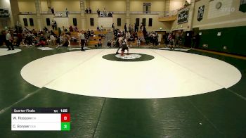 190 lbs Quarterfinal - Willer Rossow, Oliver Ames vs Cole Bonner, Duxbury