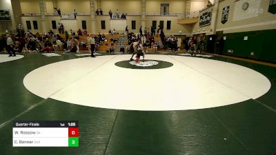 190 lbs Quarterfinal - Willer Rossow, Oliver Ames vs Cole Bonner, Duxbury