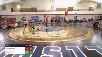 150 lbs Quarterfinal - Danny Zmorowski, Ohio Rampage vs Ashton Hahn, Midwest Xtreme Wrestling