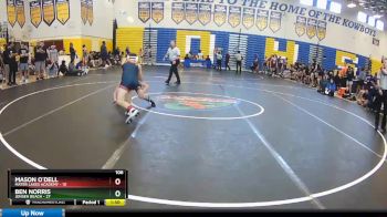 106 lbs Quarterfinals (8 Team) - Ben Norris, Jensen Beach vs Mason O`Dell, Mater Lakes Academy