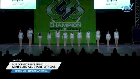 Lake Country Dance Studio - Mini Elite All Stars Lyrical [2025 Mini - Contemporary/Lyrical Day 1] 2025 CSG Dance Grand Nationals