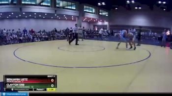 182 lbs Round 1 (10 Team) - Benjamin Lietz, Wildcat Nation vs Clayton Erb, Brawlers Thunderdawgs