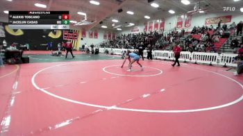 105 lbs 7th Place Match - Alexis Toscano, Lincoln, Stockton vs Jacelun Casas, Norco