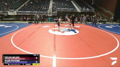 108 lbs 3rd Place Match - Taylon Nelson, Eastside United Wrestling Club vs Ryder Buckner, Moorcroft Mat Masters Wrestling Club