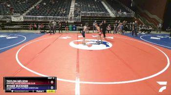 108 lbs 3rd Place Match - Taylon Nelson, Eastside United Wrestling Club vs Ryder Buckner, Moorcroft Mat Masters Wrestling Club