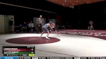 106 lbs Cons. Round 3 - Landon Bruess, New Hampton/Turkey Valley vs Clayton Babinat, South Tama County