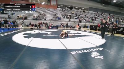 U23 Women - 72 lbs Cons. Round 5 - Rose Cassioppi, IL vs Trinity Bouchal, AZ