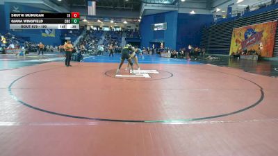 190 lbs Cons. Round 5 - Giana Wingfield, Canon McMillan vs Sruthi Murugan, South Brunswick