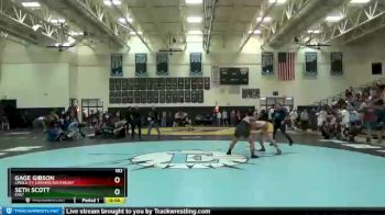 182 lbs Cons. Round 1 - Gage Gibson, Lingle-Ft. Laramie/Southeast vs Seth Scott, East