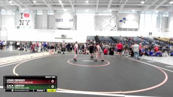 113 lbs Cons. Round 2 - John DeNisio, Journeymen Wrestling Club vs Zack Gibson, Spartan Wrestling Club