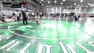 63 lbs Champ. Round 3 - Alfa Jordan, Inland Northwest Wrestling Training Center vs Reed Hoyt, NWWC