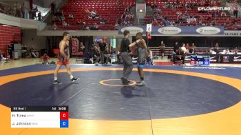 67 lbs Rr Rnd 1 - Hayden Tuma, Army (WCAP) vs Jamel Johnson, Marines