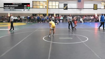 125Blue lbs Rr Rnd 3 - Tyler Hildebrandt, Sacred Heart vs Tommy Aiello, Hofstra