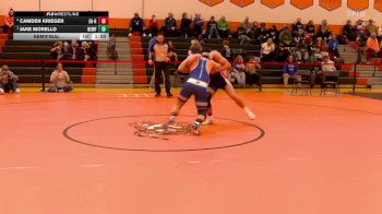 150 lbs Semifinal - Jake Morello, Newfane vs Camden Krieger, East Aurora-Holland