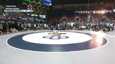120 lbs Quarters - Thiago Silva, California vs Michael Batista, New Jersey