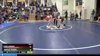 184 lbs Quarterfinal - Luke Jenkins, American Christian Academy vs Harold Deason, John Carroll Catholic HS