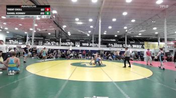 147 lbs Quarterfinal - Trent Croll, Grit Mat Club Red - HSC vs Daniel Kornev, Apache - HSC