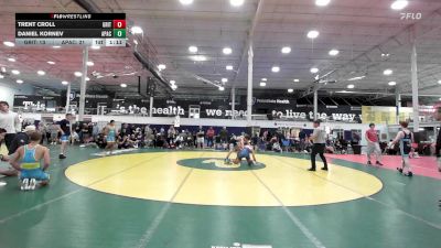 147 lbs Quarterfinal - Trent Croll, Grit Mat Club Red - HSC vs Daniel Kornev, Apache - HSC