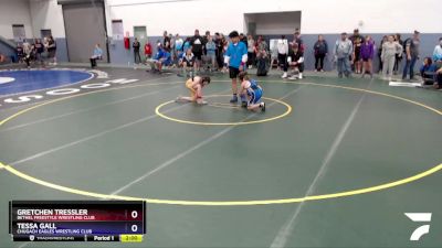 100 lbs Rr2 - Tessa Gall, Chugach Eagles Wrestling Club vs Gretchen Tressler, Bethel Freestyle Wrestling Club