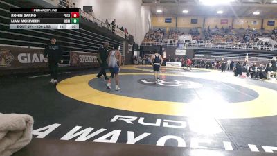 106 lbs Consi Of 32 #2 - Ronin Barro, Poly Prep vs Liam McKlveen, The Kiski School