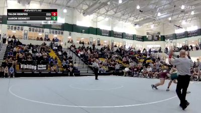 150 lbs 4th Wrestleback (16 Team) - Talon Renfro, Central (Carroll) vs Aaron Bennett, Ware County