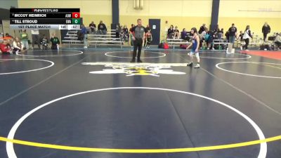 60 lbs 1st Place Match - Till Stroud, Edina Wrestling Association vs McCoy Heinrich, American Outlaws Wrestling