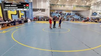 190 lbs Cons. Round 1 - Jose Washington, McKean H S vs Samuel Mendes, Wilmington Christian School