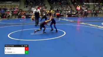 60 lbs Consolation - Benton Snow, Honey Badger WC vs Karter Locust, Cowboy WC