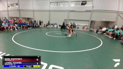 160 lbs Round 1 (8 Team) - Danil Kostetskyi, Wisconsin vs Latrell Schafer, Georgia Red