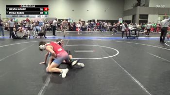 130 lbs Cons. Round 1 - Ethan Bailey, Norton vs Mason Moore, Thunderbird