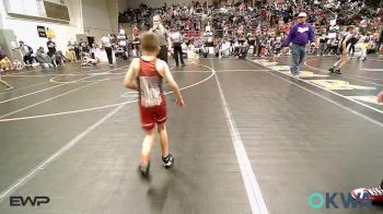 43 lbs Rr Rnd 1 - Mason Smith, Tahlequah Wrestling Club vs Ryder Scott, Verdigris Youth Wrestling