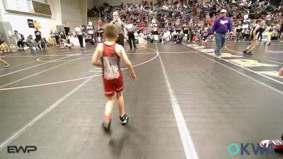 43 lbs Rr Rnd 1 - Mason Smith, Tahlequah Wrestling Club vs Ryder Scott, Verdigris Youth Wrestling