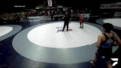 All Cadet Boys Freestyle Upper - 157 lbs Cons. Round 4 - Cooper Culver vs Travis Sepulveda, Selma High School Wrestling